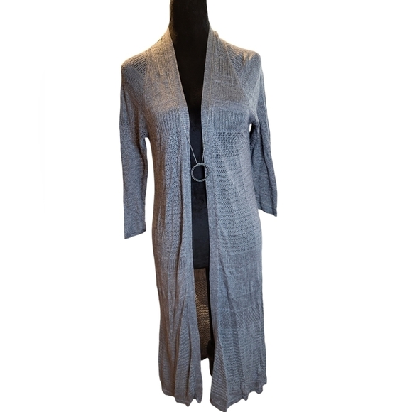 Torrid Open Knit Duster size 00 - Picture 3 of 14